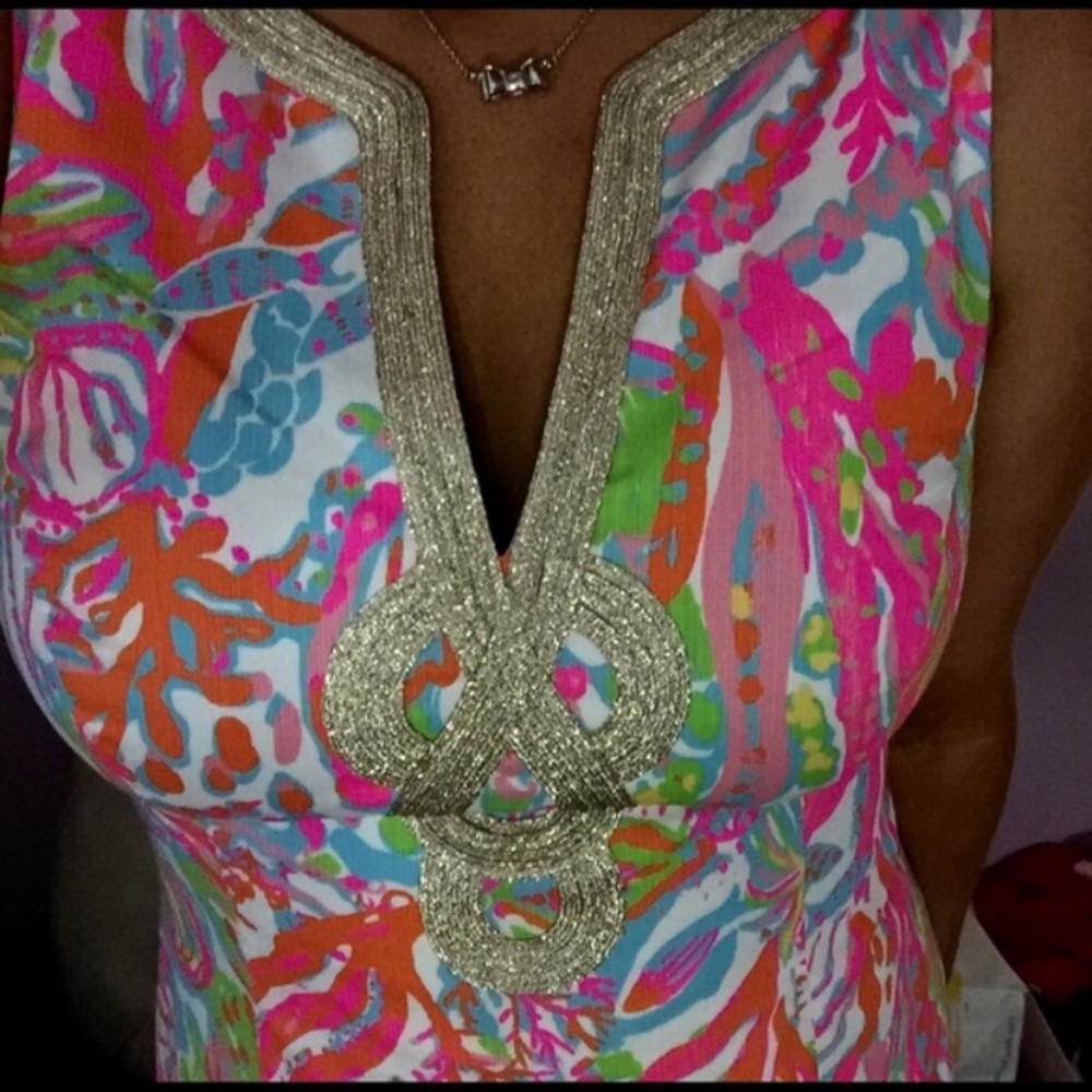 SCUBA TO CUBA SHIFT DRESS